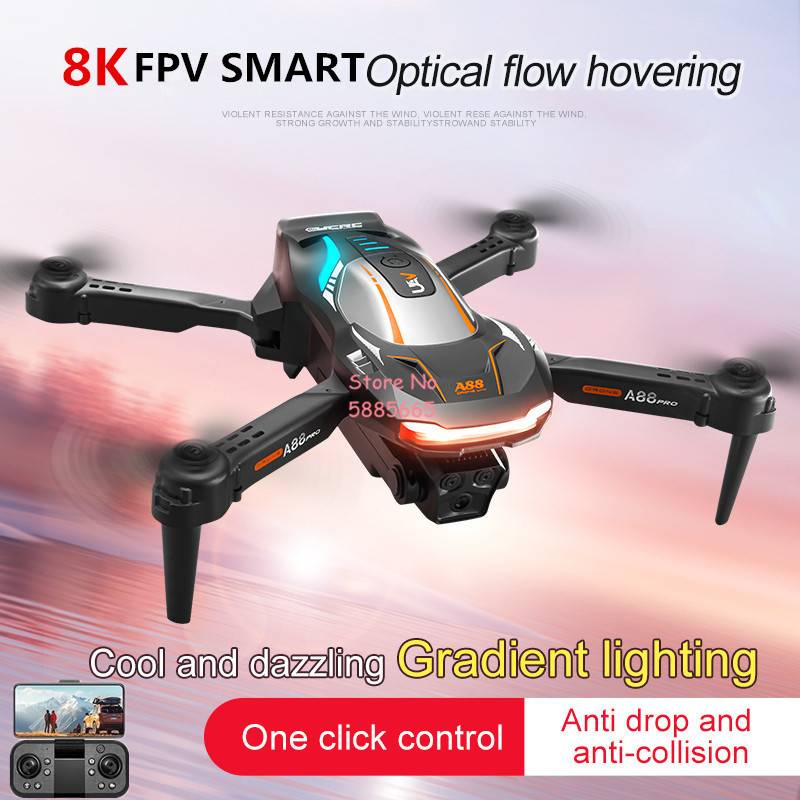 Nano Quad Fpv - 8K Luchtfotografie Optische stroompositionering FPV RC