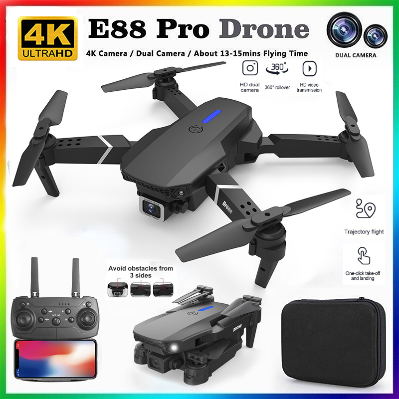 Drone E88 Rc Quadcopter - 2026 NIEUWE E88 Professionele HD 4K