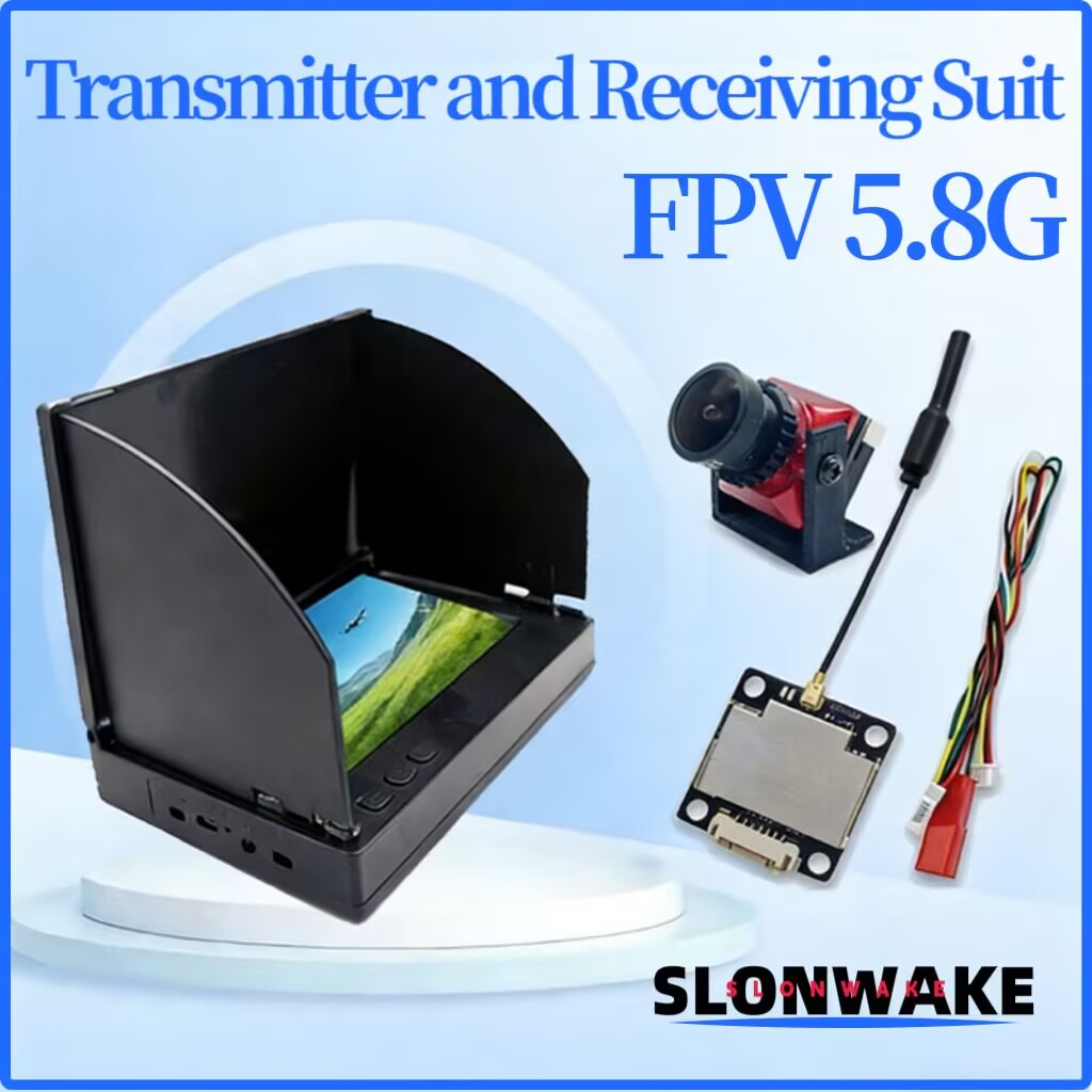 Drone Rc With Screen - SLONWAKE FPV-pak 5.8G 600mW VTX-zender, 1500TVL