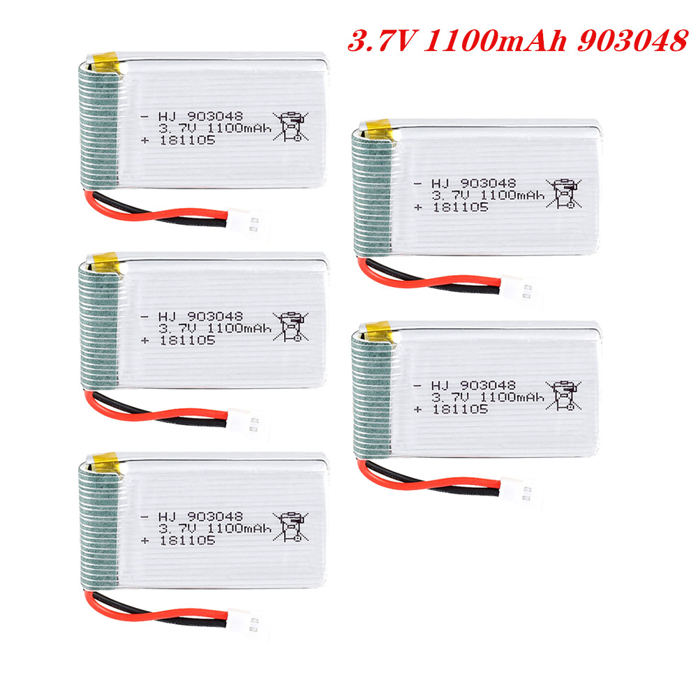Drone Lipo Battery - 3.7V 1100Mah 903048 Lipo Batterij Oplaadbare