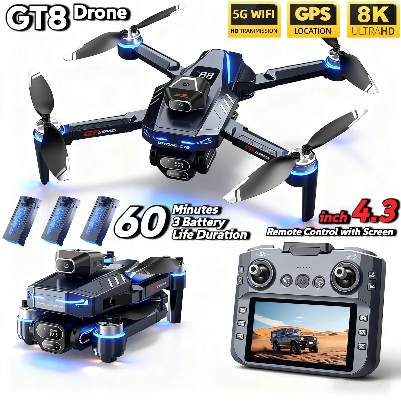Drone Gt8 Rc - HOT Voor LSRC GT8 Drone 4K
