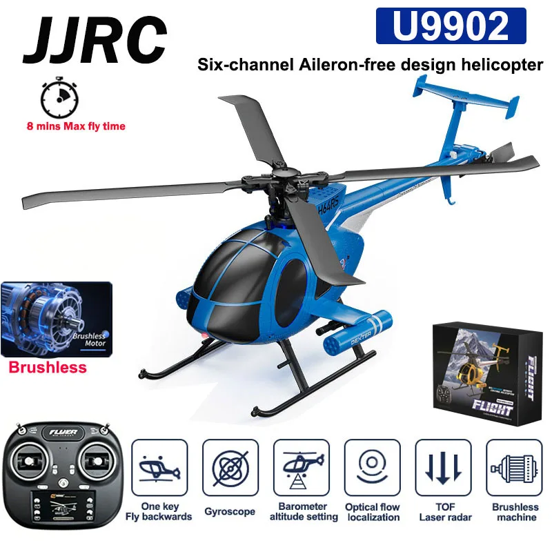 Drone Rc Fighter Jet - 2026 Nieuwe RC Helikopter MD500 6CH