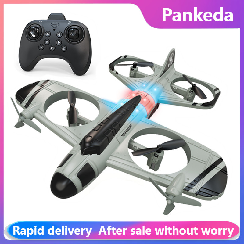 Drone Rc Fighter Jet - Mini Drone KY103 LED Kleurrijke Lampjes