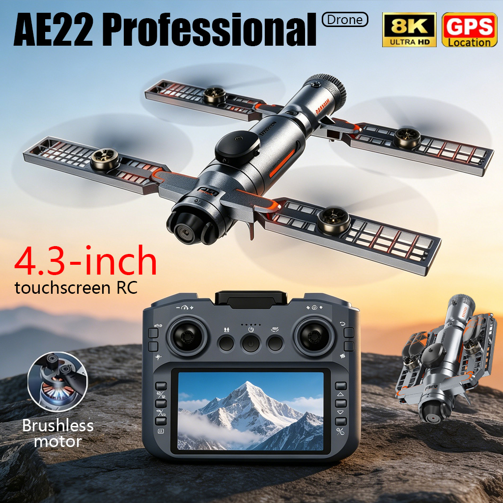 Drone Ae Rc - Geüpgradede AE22 PRO MAX Opvouwbare Drone