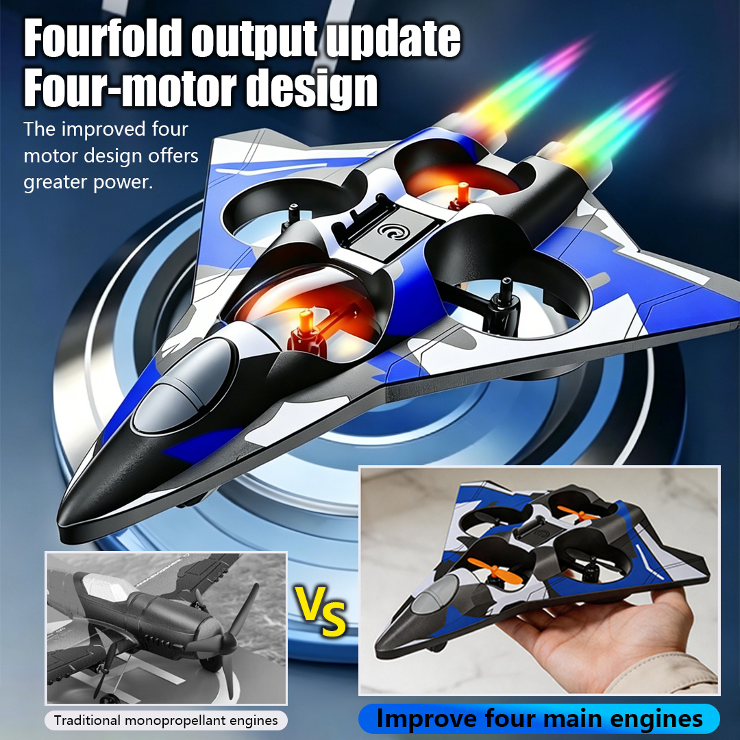 Drone Rc Fighter Jet - Foam vliegtuig stunt helikopters coole gevechtsvliegtuigen