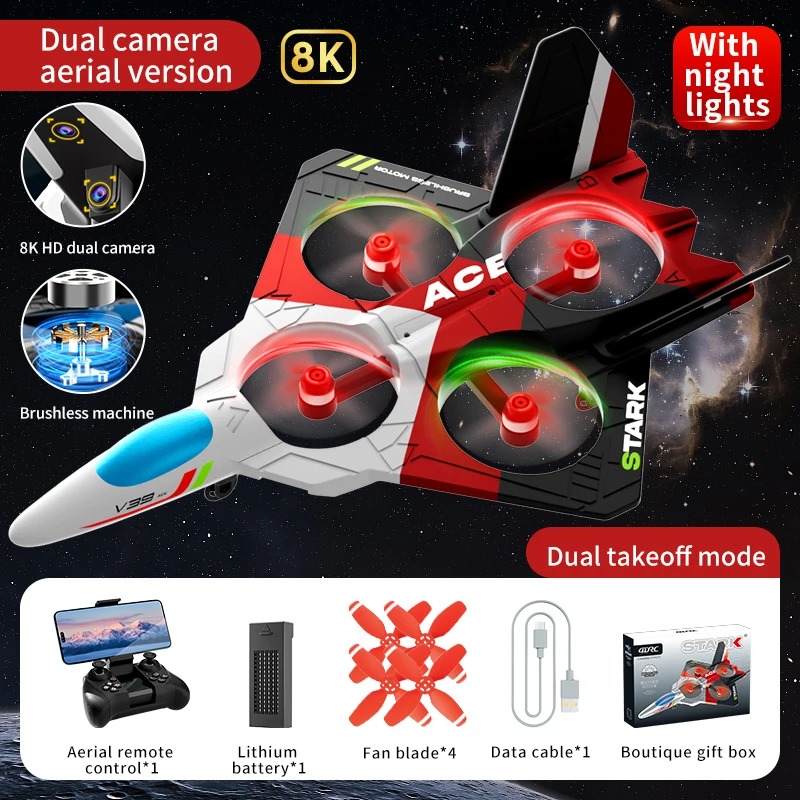 Drone Rc Fighter Jet - Rc Vliegtuig Aero Jet Dron Afstandsbediening