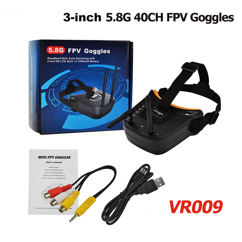 Drone Rc With Screen - VR009 FPV-videobril 3 inch 480 *