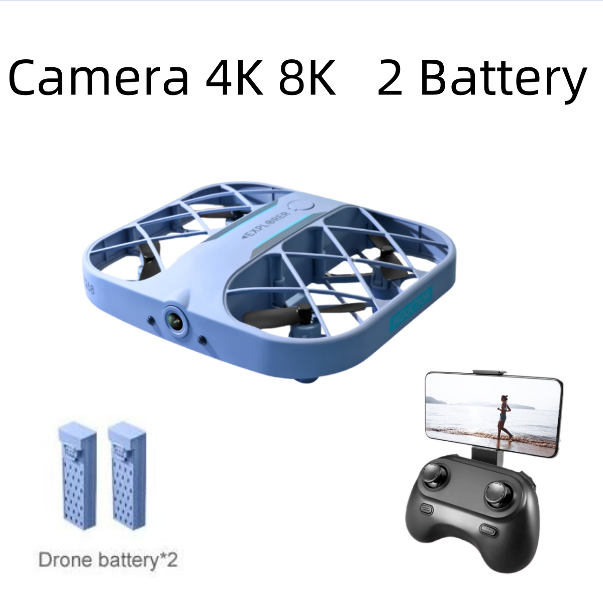 Drone Rc With Screen - JJRC H107 FPV RC Drone met