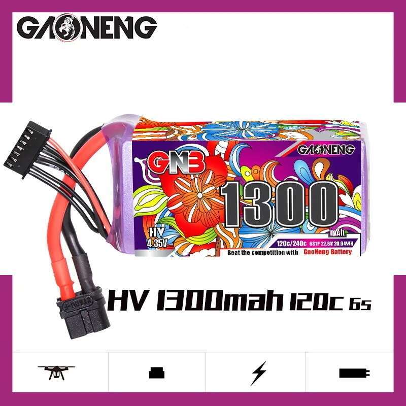 2 Stuks GNB 6S Lipo Batterij 2 - Drone Lipo Battery recensie en prijs