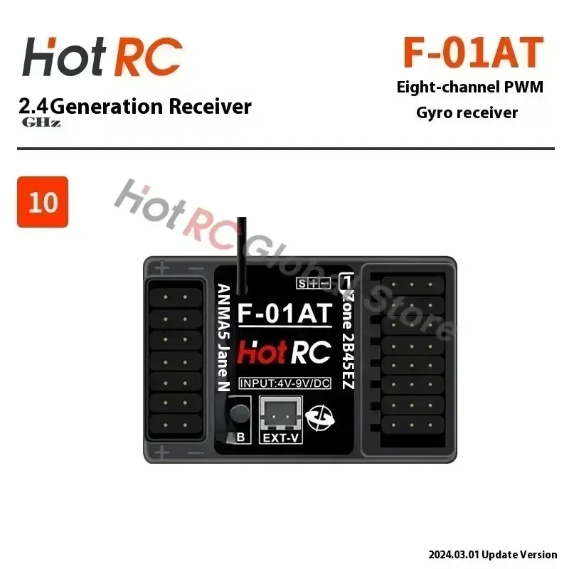 HOTRC 2.4Ghz 4/6/8 Kanaals F-0 - Rc Boat recensie en prijs