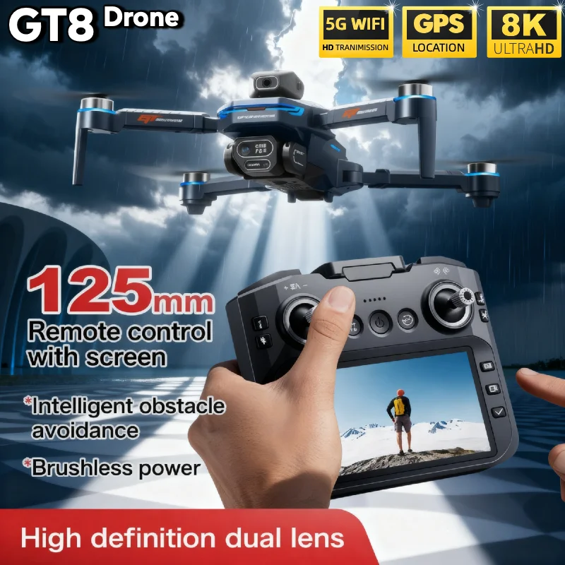HOT Voor LSRC GT8 Drone 4K Pro - Drone Gt8 Rc recensie en prijs