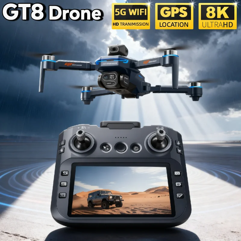 HOT Voor LSRC GT8 Drone 4K Pro - Drone Gt8 Rc recensie en prijs