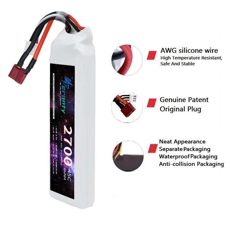 1/3 Stuks 2S 7.4V Lipo Batteri - Drone Rc Link recensie en prijs