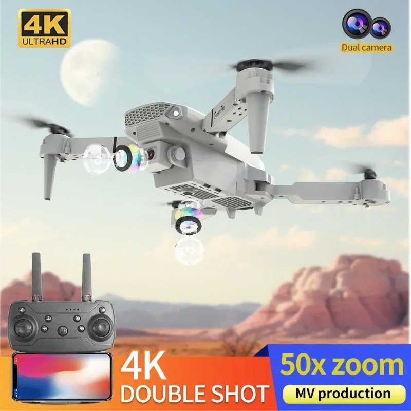 E88 Mini Drone 4K HD Camera Wi - Drone E88 Rc Quadcopter recensie en prijs