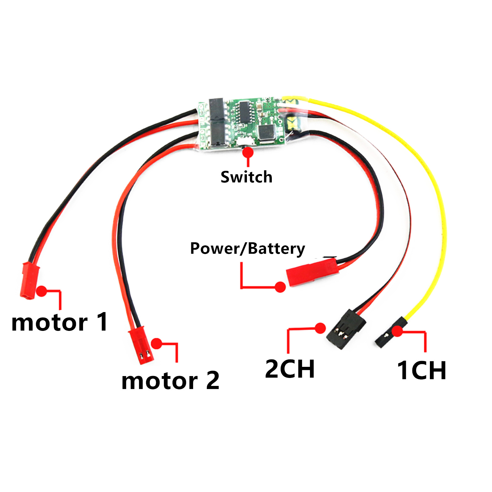 5A Dual Way Brushed ESC 2S/3S  - Rc Boat recensie en prijs