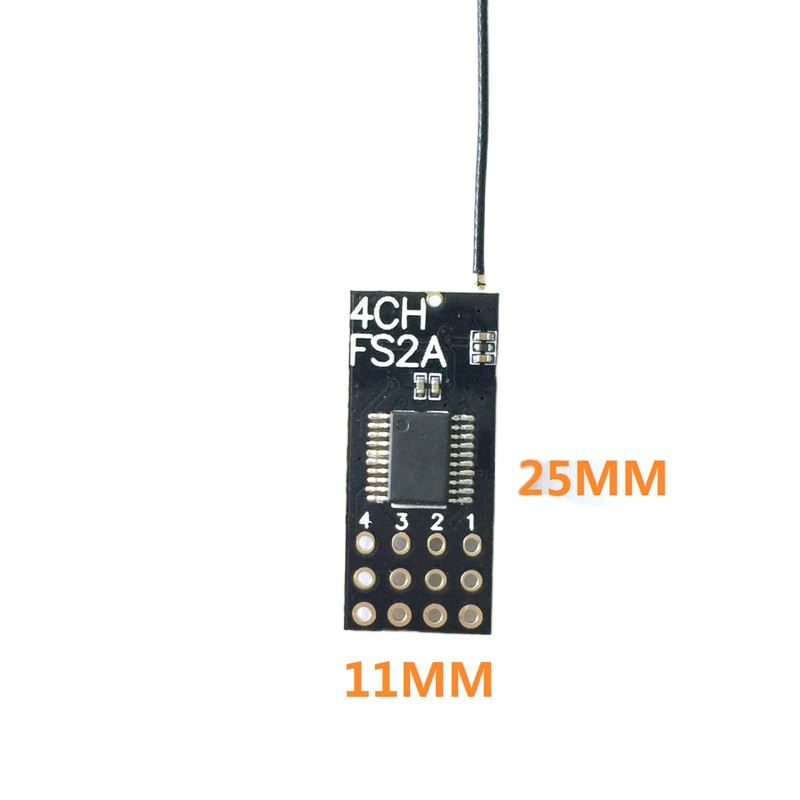 Flysky FS2A Mini-ontvanger 4CH - Drone Lipo Battery recensie en prijs
