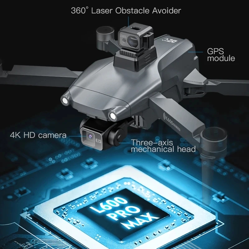L600 PRO MAX GPS Drone Profess - Drone Rc With Screen recensie en prijs