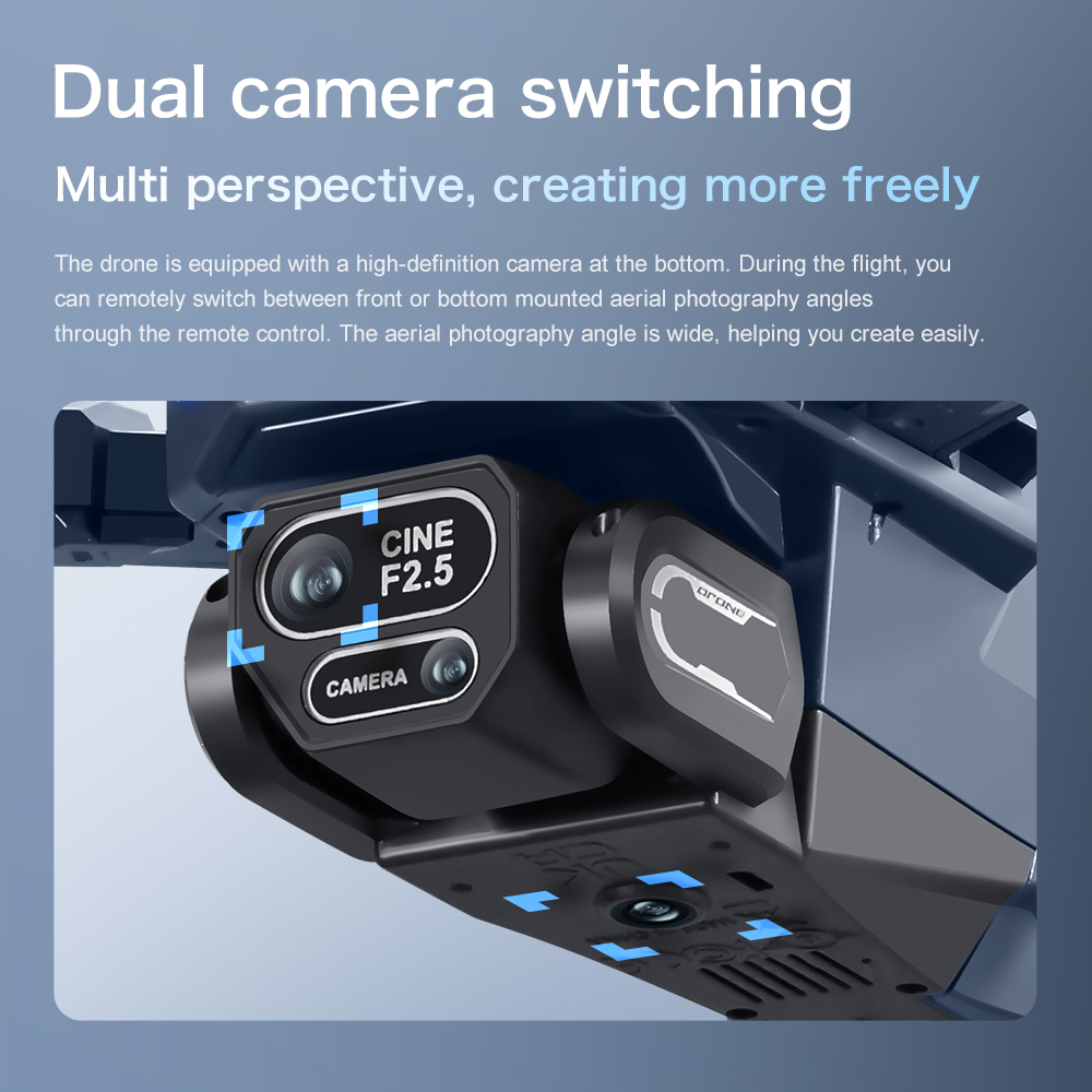Lenovo GT8 drone met 8K HD dub - Drone Gt8 Rc recensie en prijs