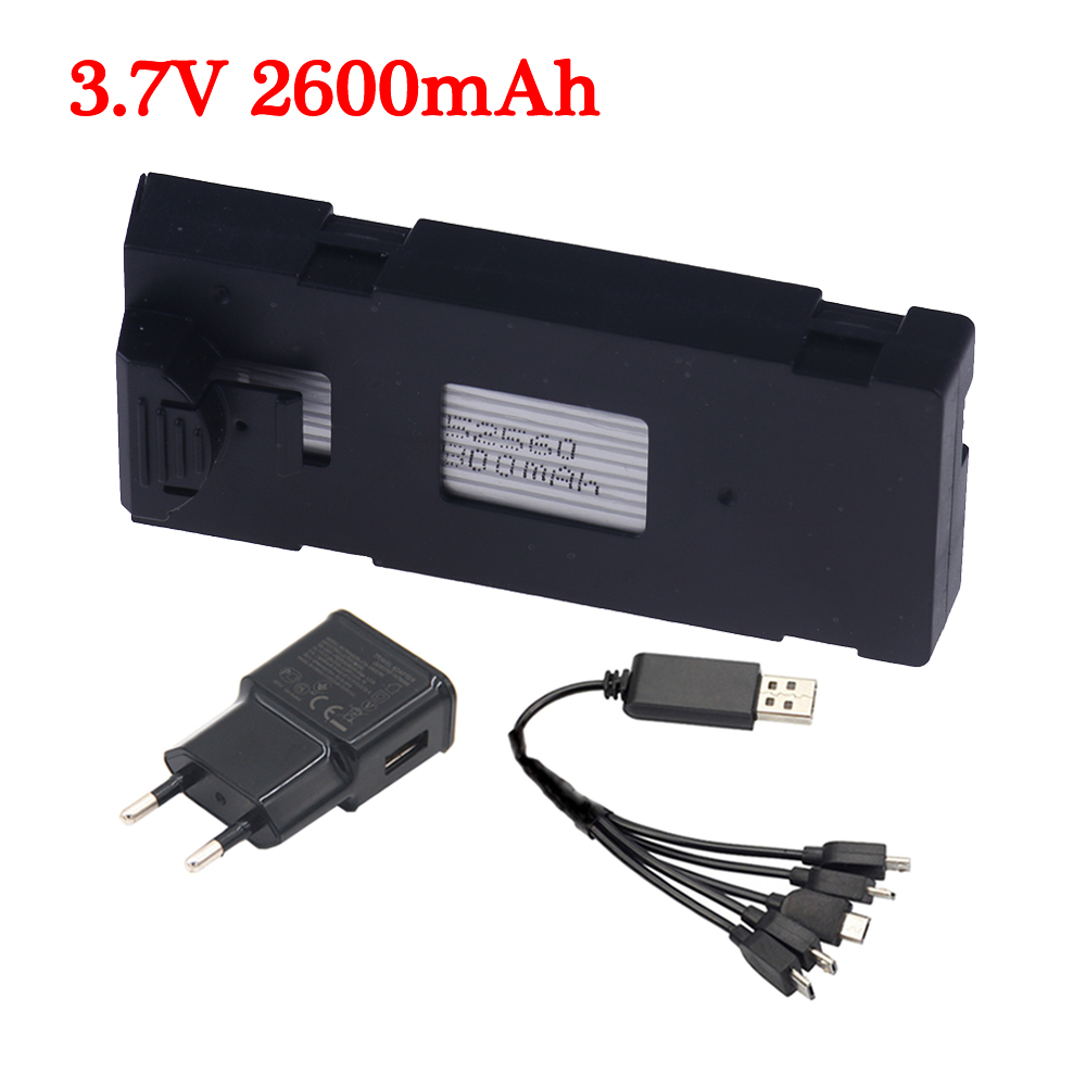 Upgrade Capaciteit 2600Mah 3.7 - Drone Rc E99 recensie en prijs