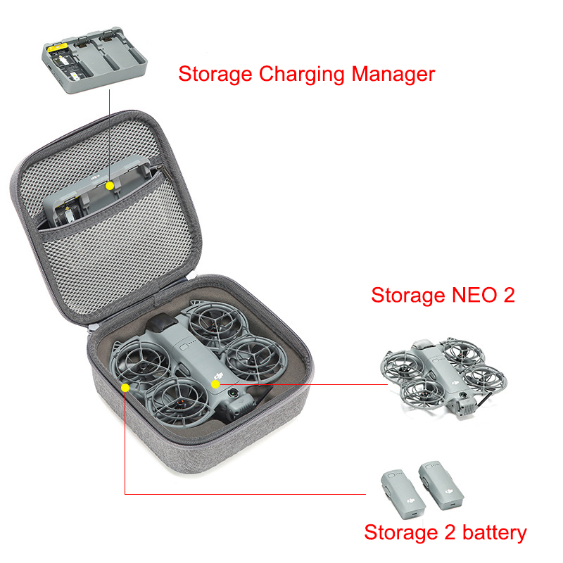 Draagtas Schokbestendig Case v - Drone Dji Rc 2 recensie en prijs