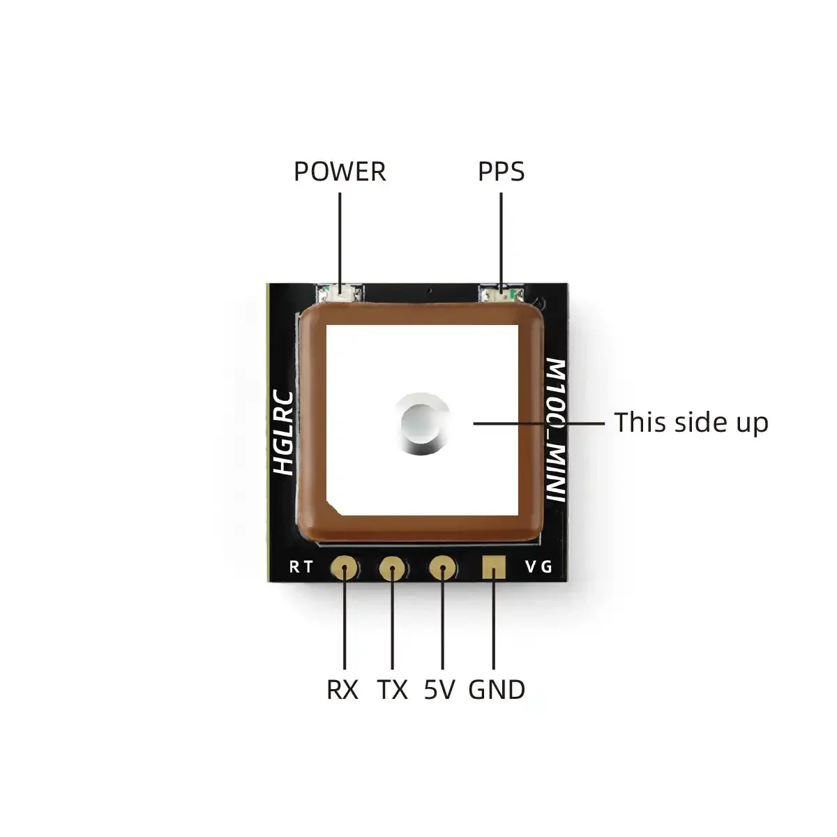 HGLRC M100 MINI GPS-module M10 - Nano Quad Fpv recensie en prijs