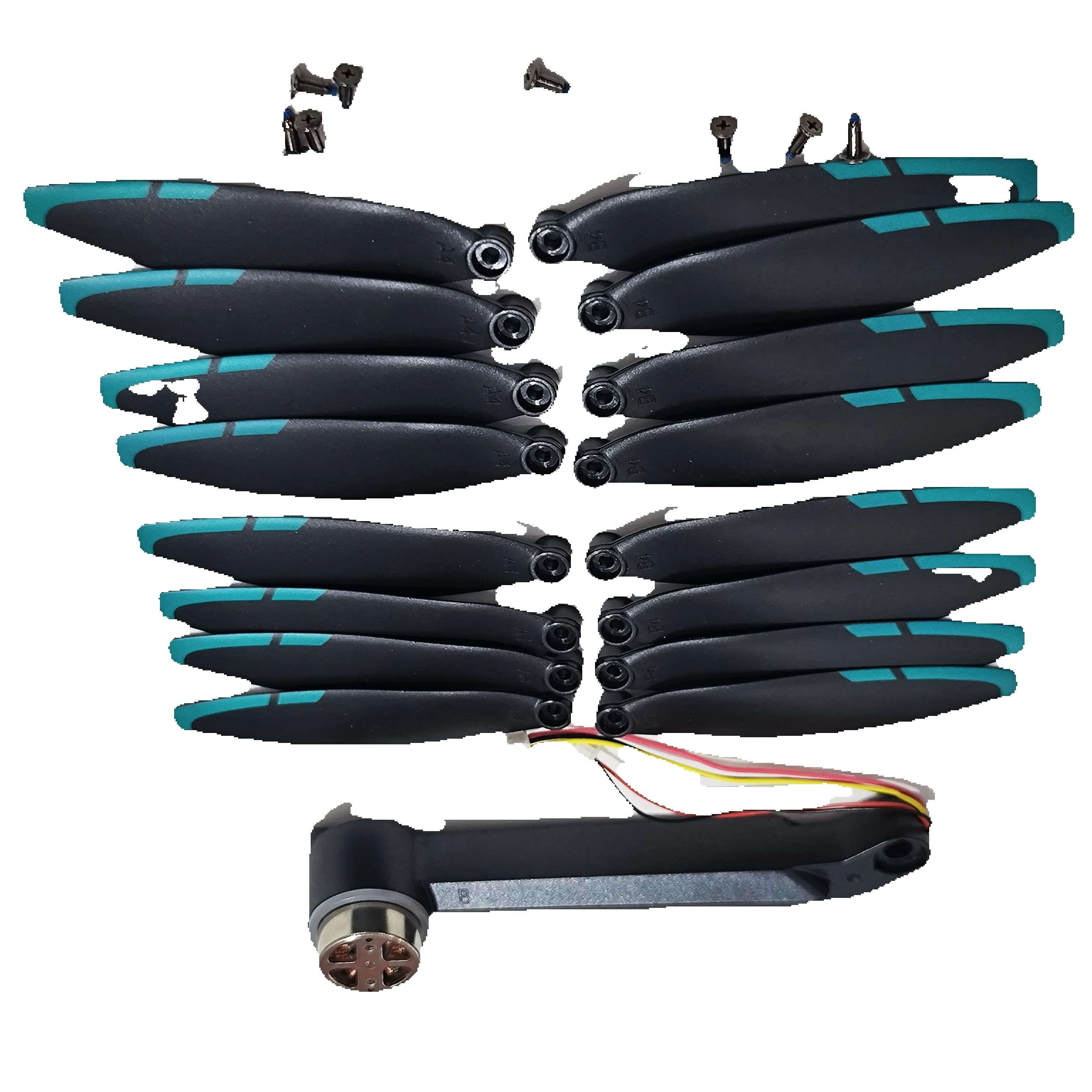 Blade Propeller 16PCS + Borste - Drone Rc Gps S159 recensie en prijs