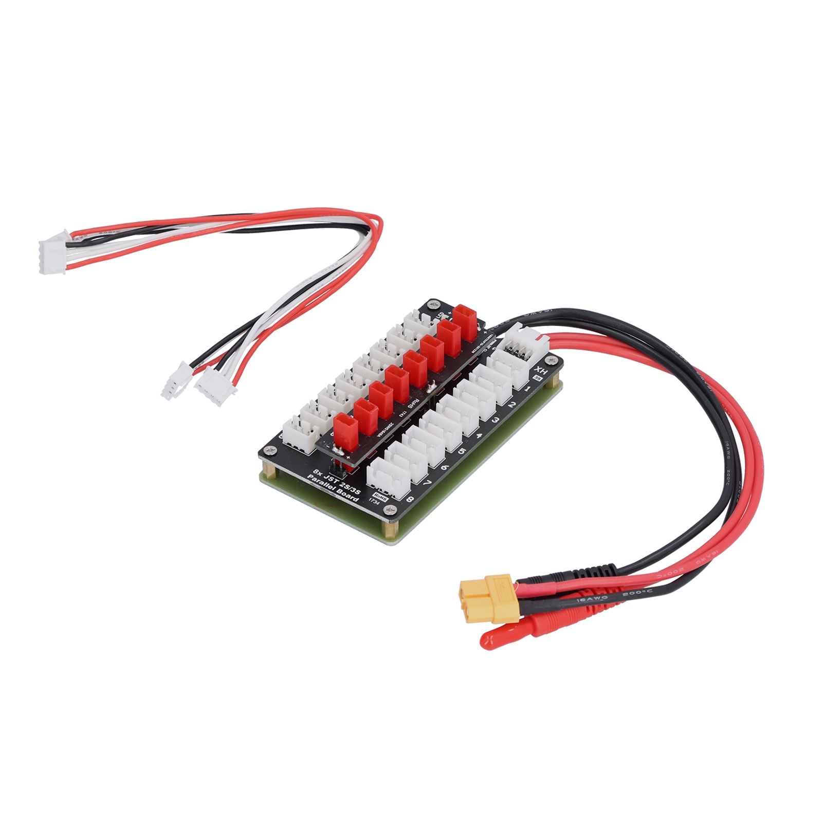 LiPo-oplaadplaat JST Plug XH 2 - Lipo Parallel Charging Board recensie en prijs