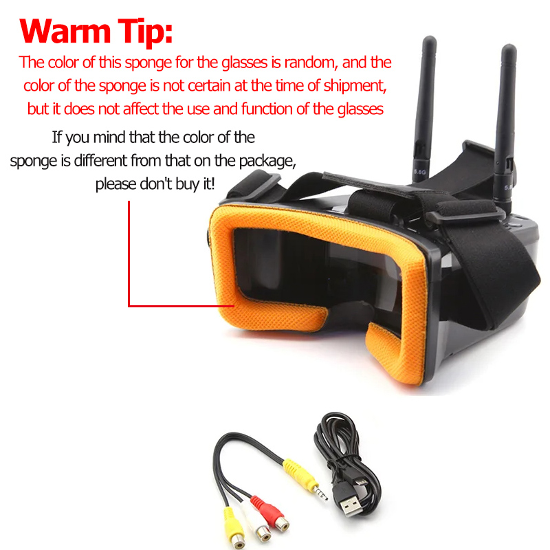 VR009 FPV-videobril 3 inch 480 - Drone Rc With Screen recensie en prijs