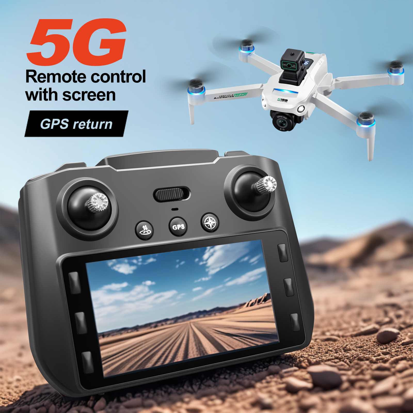YLR/C S159 GPS 5G WiFi FPV met - Drone Rc Gps S159 recensie en prijs